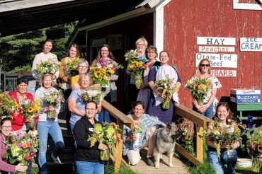 Flower Design Workshop at Chandler Pond Farm | Open Farm Week 2024