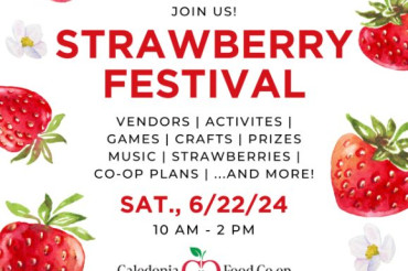 Caledonia Food Co-op's Strawberry Festival