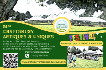 51st Craftsbury Antiques & Uniques