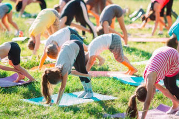 Kids Yoga with GROW at Adam's Berry Farm | Open Farm Week 2024