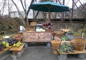 Fall Farmers Market Stand, Montpelier